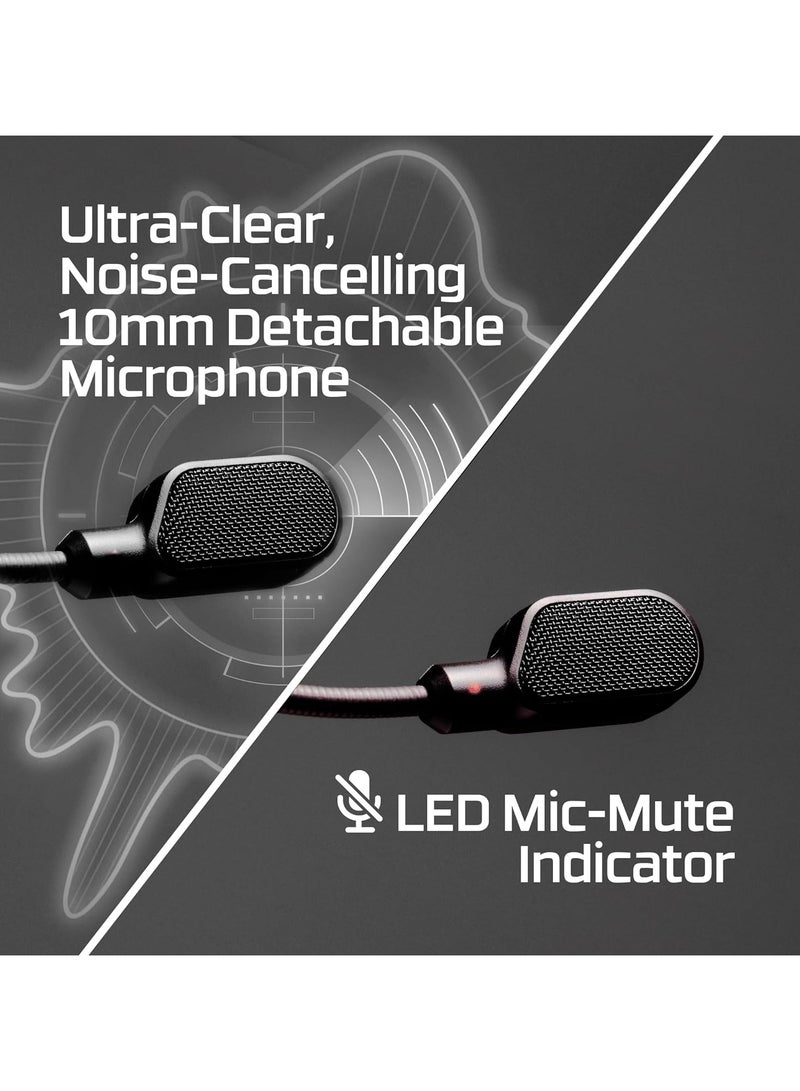HYPERX Cloud III Wireless Gaming Headphones, 53mm Dynamic with Neodymium Magnets, Memory Foam & Premium Leatherette Ear Cushion, 2.4 GHz Wireless Type, Detachable Microphone, Black | 77Z46AA - Image 3