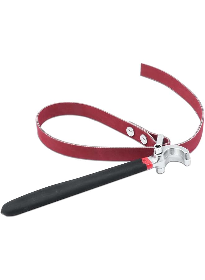PROMASS promass 9" Strap Wrench for Plumbing, Non-Slip Control with Durable Design, Heavy Duty Belt Wrench for Versatile Plumbing Performance  - Image 1