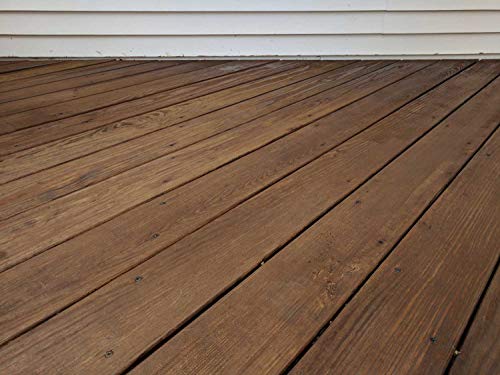 SaverSystems #1 Deck Premium Semi-Transparent Outdoor Wood Stain and Sealer in One - Water Based Wood Stain for Decks, Fences, & Siding - 1 Gallon (Dark Walnut) - Image 5