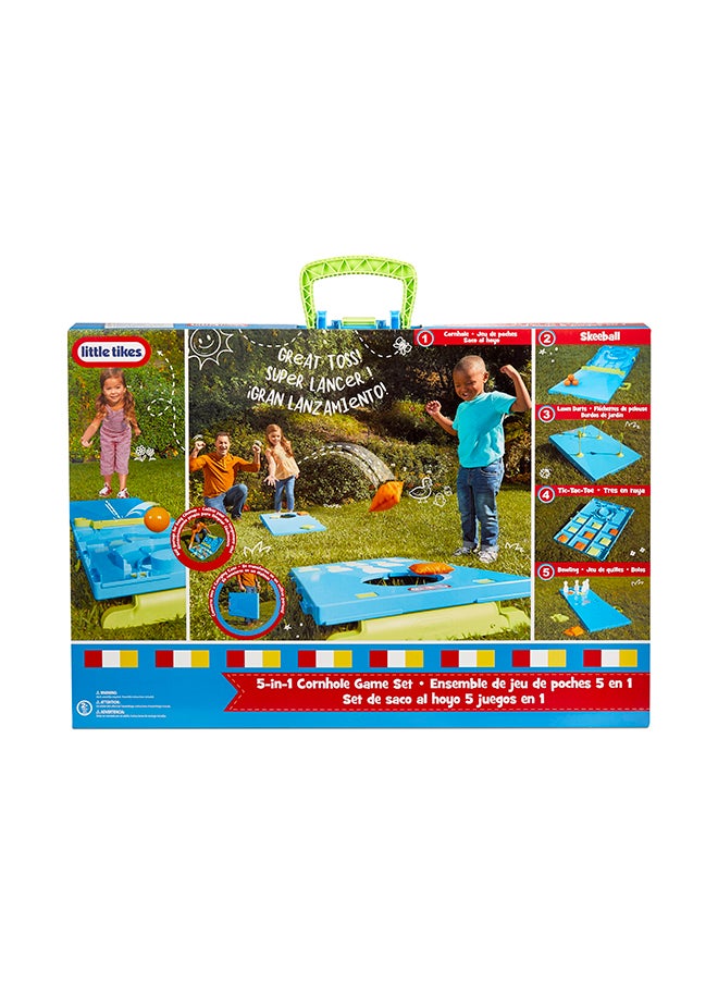 little tikes Little Tikes 5-in-1 Cornhole Game Set  - Image 1