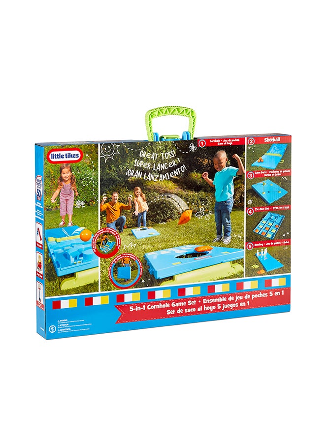 little tikes Little Tikes 5-in-1 Cornhole Game Set  - Image 2