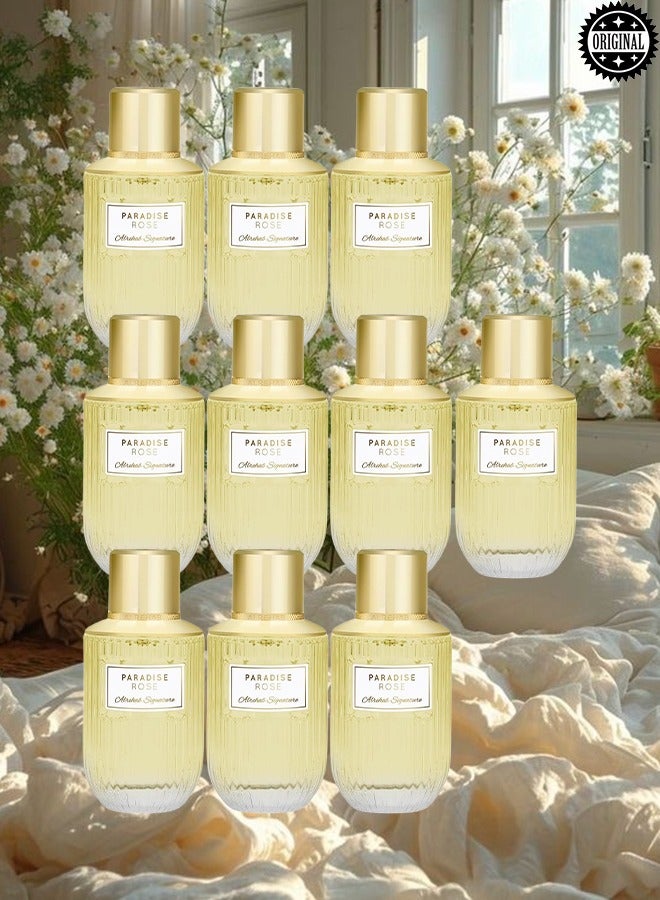 Alrehab 10 Pieces Paradise Rose Alrehab Perfume EDP 100ML - Image 1