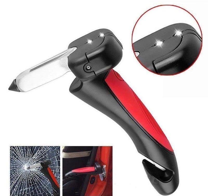 kytaste Multi Function car Emergency Tool for Seniors,Cane Handle,Seatbelt Cutter with Window Breaking Tool - Image 2