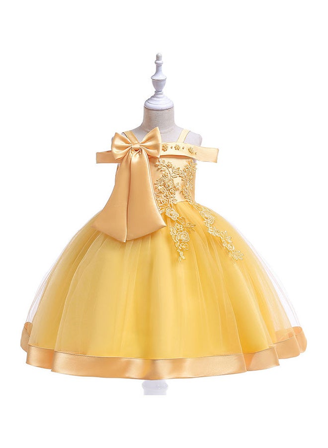Princess Dress Outfit Beauty For Party Birthday Gift Carnival Kids Cosplay Costume Set 110cm - Image 1
