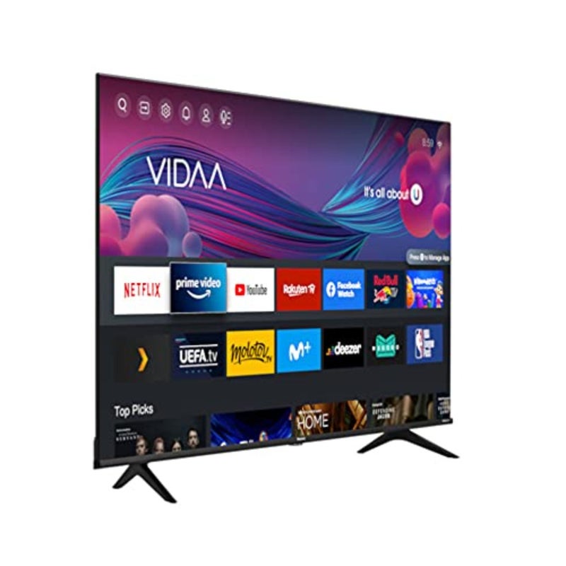 تلفزيون ذكي 43 بوصة 4K UHD مع Dolby Vision HDR، DTS Virtual:X Audio، YouTube Netflix Freeview Play، Alexa مدمج، بلوتوث WiFi، أسود للترفيه المنزلي في غرفة المعيشة، ضمان لمدة عام - Image 4