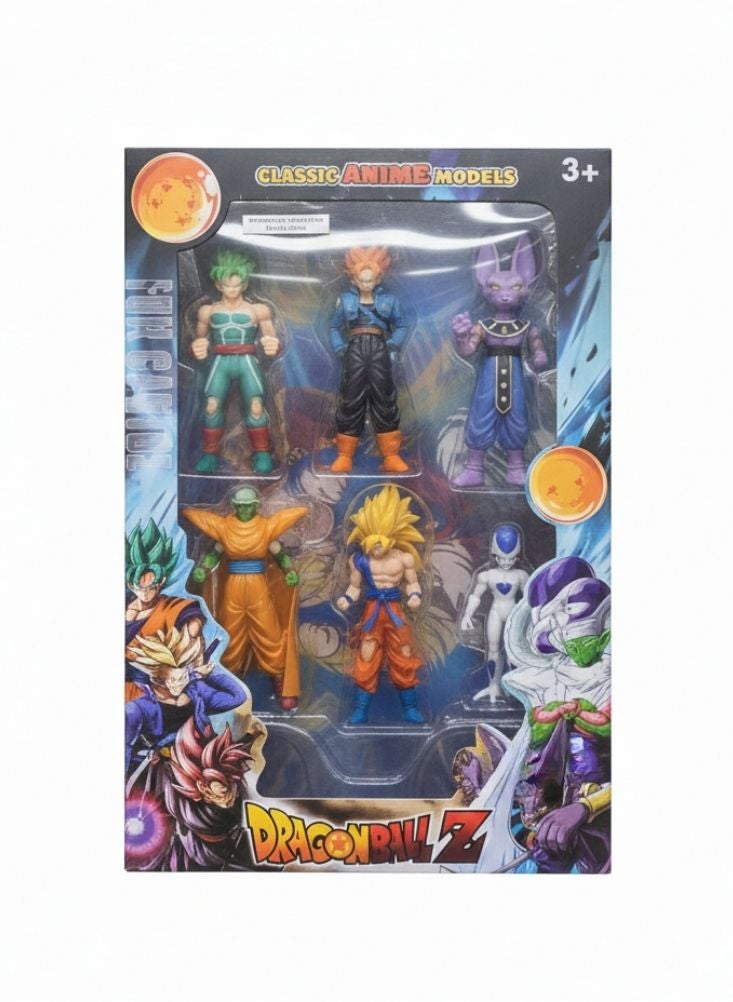 بريميم مجموعة شخصيات دراغون بول زد الكلاسيكية من الأنمي للأطفال - Image 1