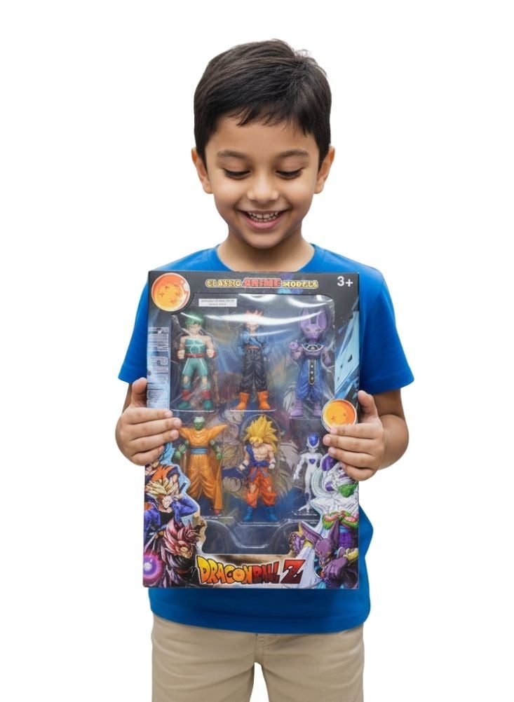 بريميم مجموعة شخصيات دراغون بول زد الكلاسيكية من الأنمي للأطفال - Image 2