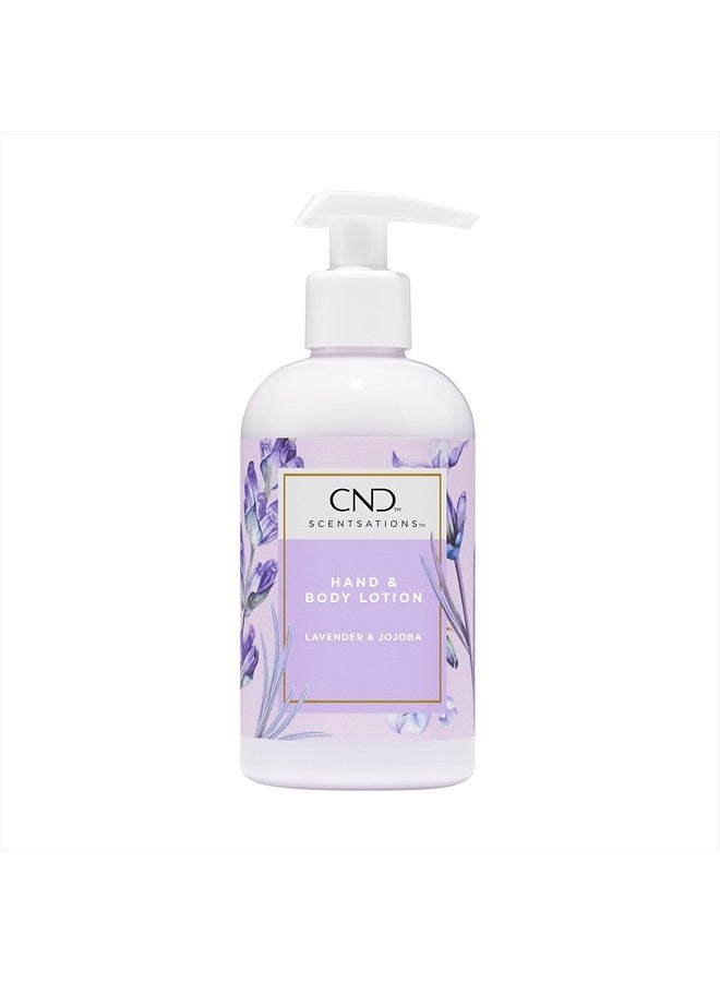CND Scentsations Hand & Body Lotion, Deep Moisturizing And Hydrating Formula For Dry Damaged Skin, Tangerine & Lemongrass, 8.3 Fl. Oz - Image 1