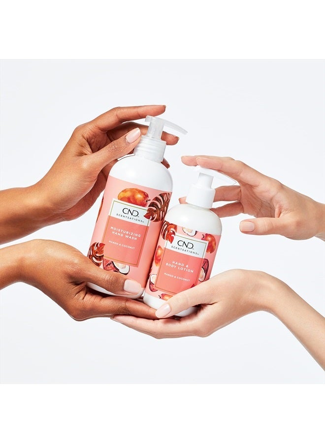 CND Scentsations Hand & Body Lotion, Deep Moisturizing And Hydrating Formula For Dry Damaged Skin, Tangerine & Lemongrass, 8.3 Fl. Oz - Image 5