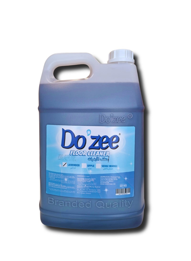 Do'zee Lavender Scented Liquid Floor Cleaner, 10 Liters - Image 2