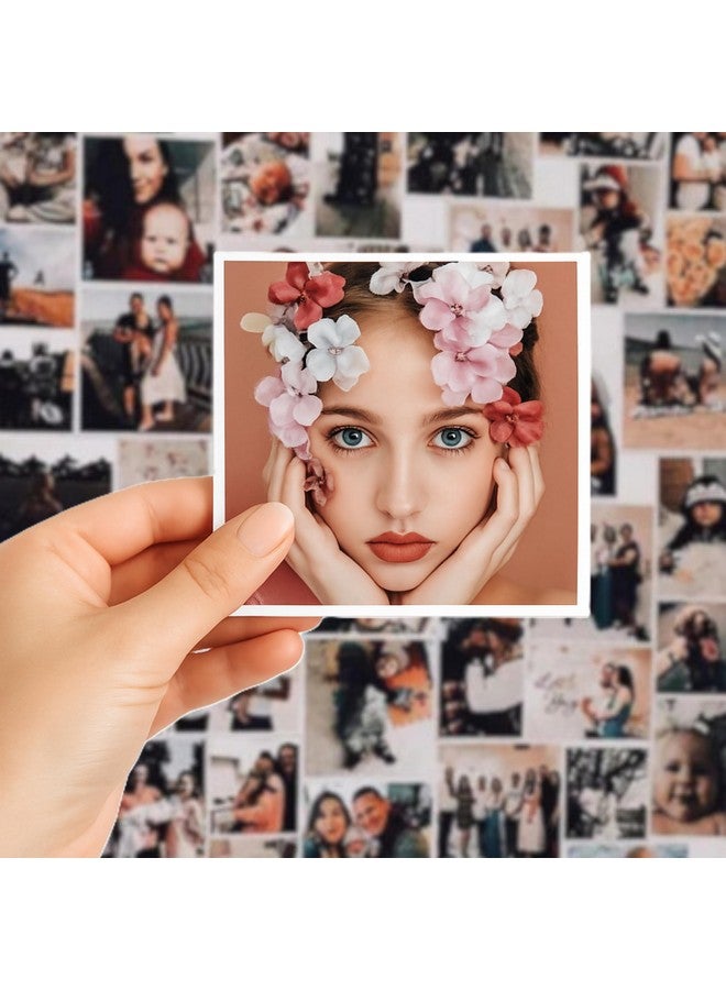 Ardour House Ardour House Personalized 3x3 Inch Mini Photo Prints (Pack of 40) - Create Lasting Memories - Custom Wall Décor for Scrapbooks, Gifts & Special Events - Image 1