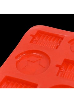 Yanmai Yanmai Flexible Silicone 6-Cavity Chocolate Mold Tray – Non-Stick Baking Mould for Chocolates, Ice Cubes, Cupcakes & Desserts  - Image 2