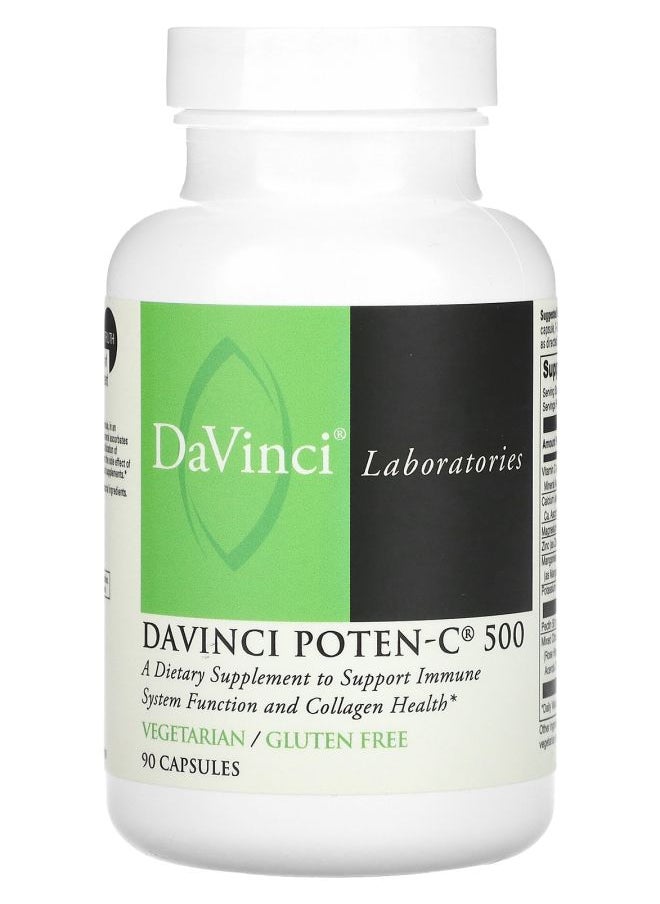 DaVinci Laboratories of Vermont - DaVinci Poten-C 500 90 Capsules - Image 1