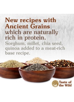 Taste of the Wild Ancient Stream Canine Recipe With SmokeFlavored Salmon And Ancient Grains 5Lb  - Image 4