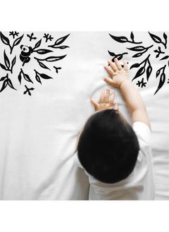Nanit Smart Sheets – 100% Cotton Fitted Crib Sheets For Standard Crib, Works With Baby Monitors To Measure Your Baby'S Heightblue  - Image 4