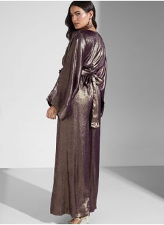 Golden Apple Front Knot Wide Leg Jumpsuit  - Image 2