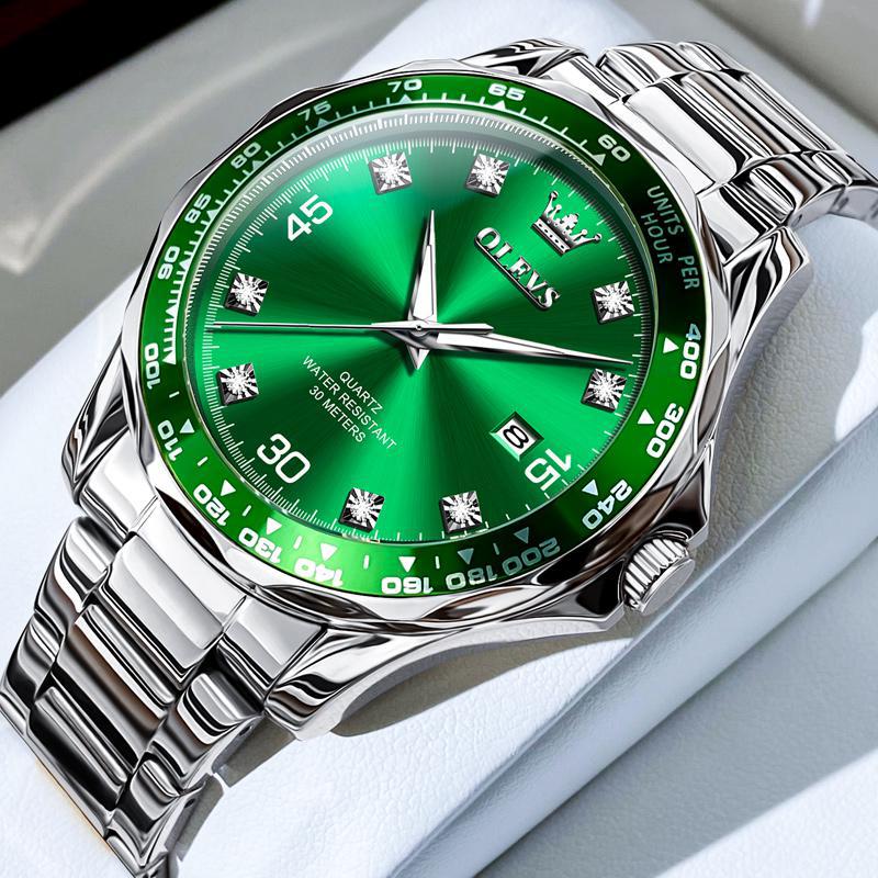 Swiss Automatic Mens Dive Watch WaterproofSwiss Certification-Steel Strip Ben Green Swiss Certification-Steel Strip Ben Green