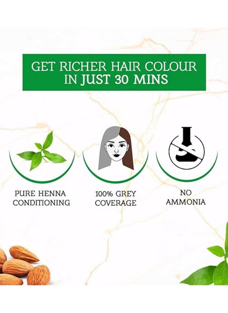 VATIKA Vatika Natural Brown Henna 6 Sachets  - Image 3