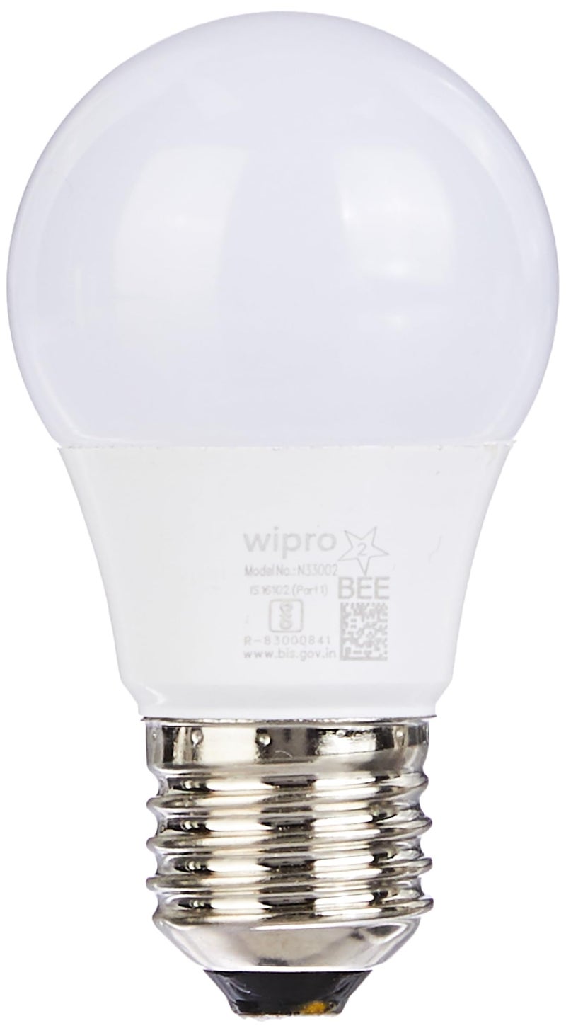 wipro Garnet 3 W E27 Base Clear Candle LED Culb | Warm White (2700K) | Pack of 2 | Clear optics for sparkling effect | LED Filament Bulb for Home, office, chandellior, decorative lamp shade - Image 5