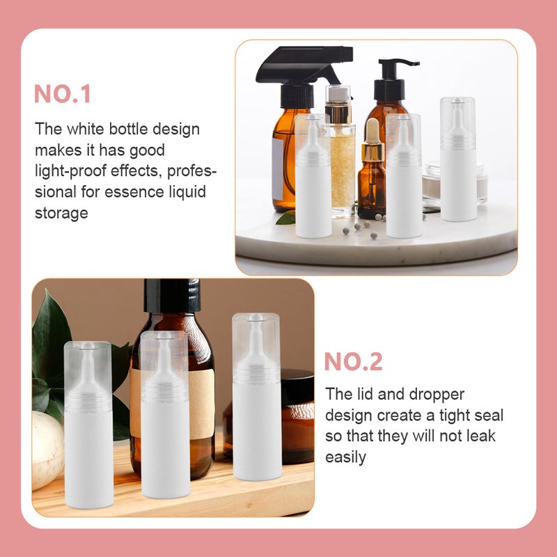 Empty Dropper Bottles, Reusable Plastic Containers with Precise Dropper for DIY Perfume - Image 5
