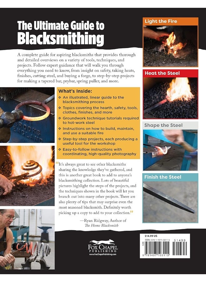 null - Fox Chapel Publishing Home Workshop Blacksmithing for Beginners: How-To Techniques and Projects - Image 1