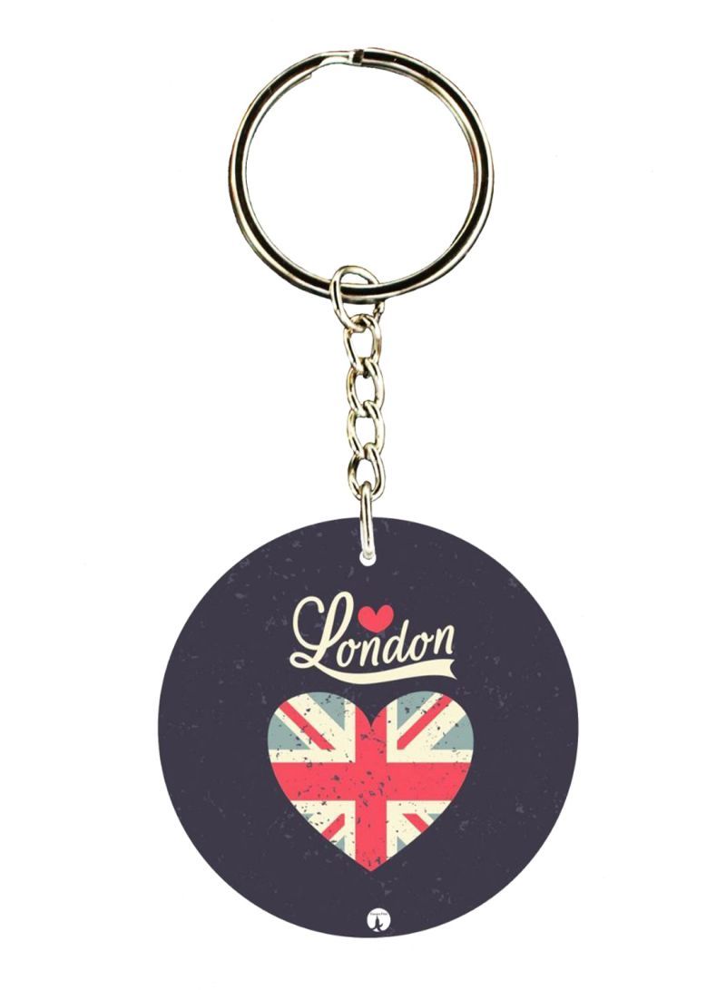 RKN The English Phrases Printed Keychain
