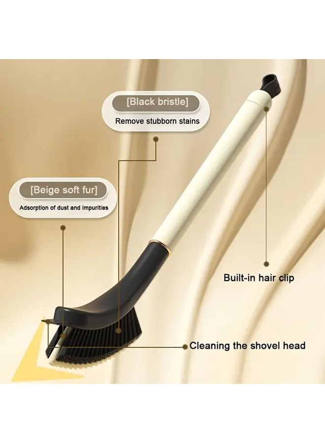 White 3 In 1 Gap Brush For Kitchen Bathroom Cleaning Ergonomic Design For Tight Spaces Sink Countertop Toilet - Image 5