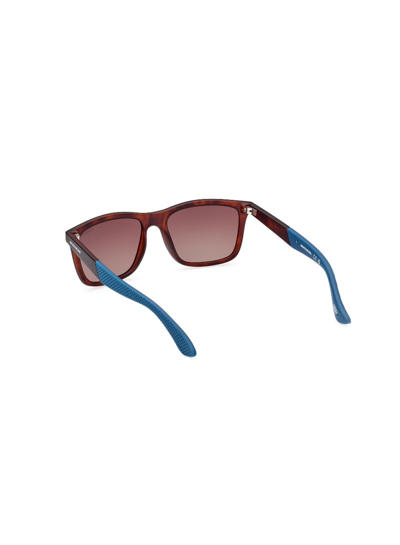 SKECHERS Full Rim Rectangular Male Sunglass Se622152H54 - Image 3