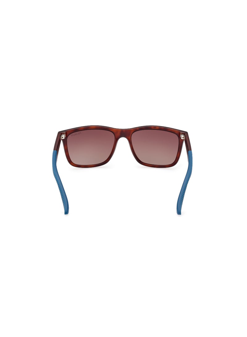 SKECHERS Full Rim Rectangular Male Sunglass Se622152H54 - Image 4
