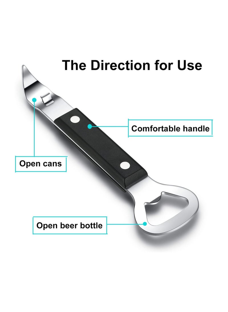 Bukela - Can Punch Bottle Opener, Manual Stainless Steel Can Opener 3 Pack - Image 1