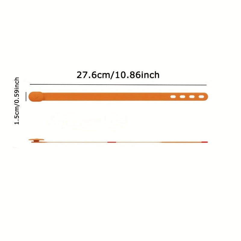 3pcs Set Minimalist Soft Silicone Adjustable Anti Slip Phone Lanyard - Image 2