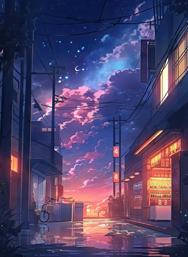 Legion Lo-Fi Anime Puzzle with Poster | 1000 Piece Jigsaw Puzzle for Teens and Adults | 70cm x 50cm | Hilltop Shop - Image 1