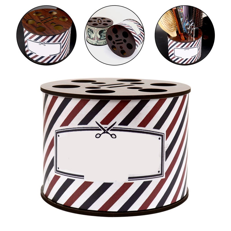 2pcs Scissors Holder Barbershop Shear Scissor Rack Salon Comb Hair Trimmer Organizer - Image 5