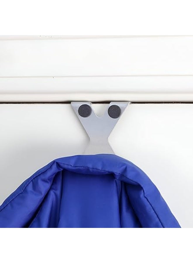 Door Hook - Double Width Stainless Steel X Hook for Easy and Convenient Hanging Solutions in Your Home or Office, Perfect for Organizing Your Space Efficiently - Image 4