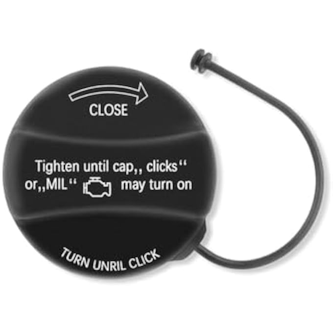 rayihni Fuel Tank Filler CapGas Cap Compatible With BMW E39 E46 E60 E90 E92128i 320i 325i 328i 328xi 330i 330xi 335i 525i 528i 530i 535i 750i X1 X3 X5 Z4 M3 Mini Cooper Replace  16117222391 10844 31848 - Image 2