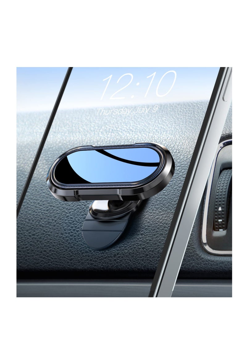 Excefore Magnetic Phone Mount for Car, Upgrade 6X Strong Car Mount Magnet, Bendable Base, All Metal Magnet Car Mount, 360° Adjustable Dashboard Phone Holder for Car for All Smartphones - Image 1