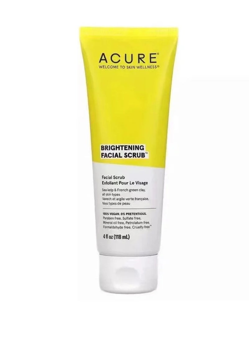 Acure Organics Acure Brightening Face Scrub 118 ml 