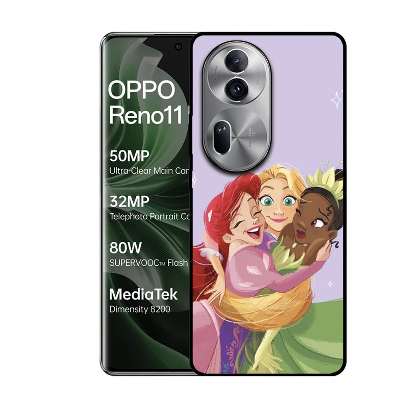 EYE CATCH Printed Protective Case Cover For Oppo Reno 11 Pro -  Disney Princess - Image 1