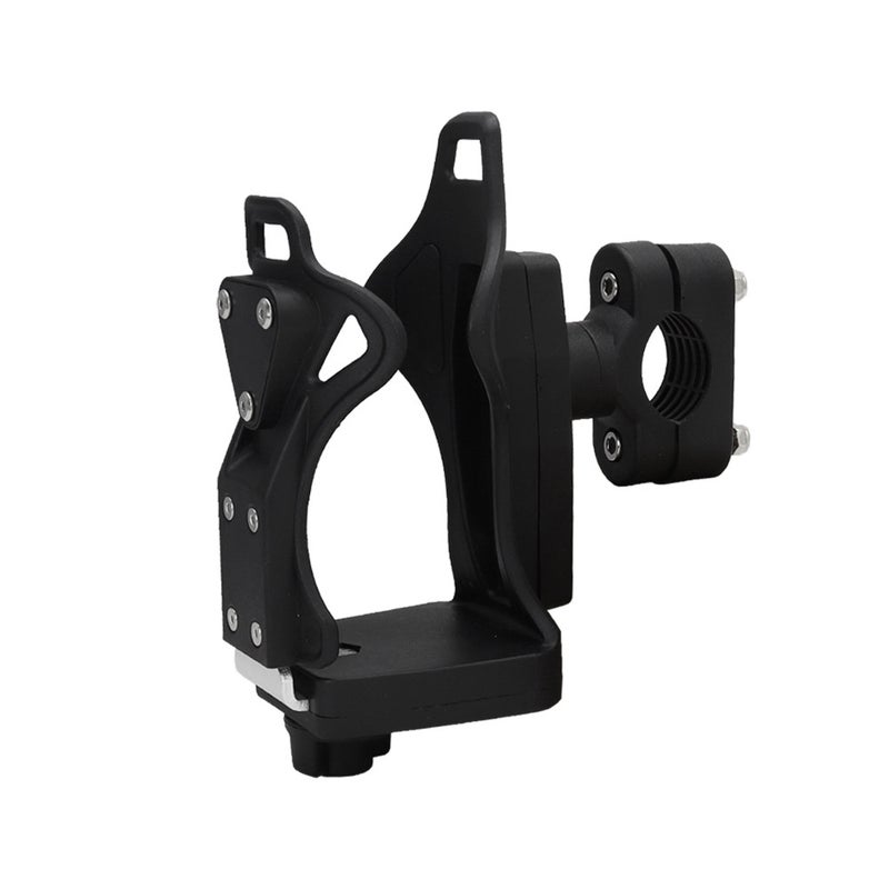 Motorcycle ATV Cup Holder Universal Water Bottle Holder with Metal Clamp, Upgraded Drink Holder for Motorcycle Bike - Image 3