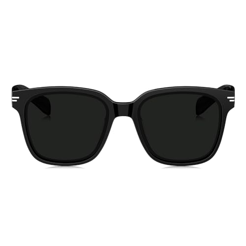 BOLON Men Women Retro D-shape Square Korean Style Polarized Sunglasses BL3179 Ximen 57mm, Exclusive Eyewear Brand of EssilorLuxottica - Image 2