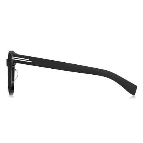 BOLON Men Women Retro D-shape Square Korean Style Polarized Sunglasses BL3179 Ximen 57mm, Exclusive Eyewear Brand of EssilorLuxottica - Image 3