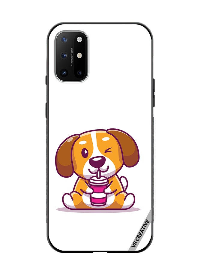 VR CREATIVE Protective Case Cover For OnePlus 8T Cute Dog Design Multicolour - Image 1
