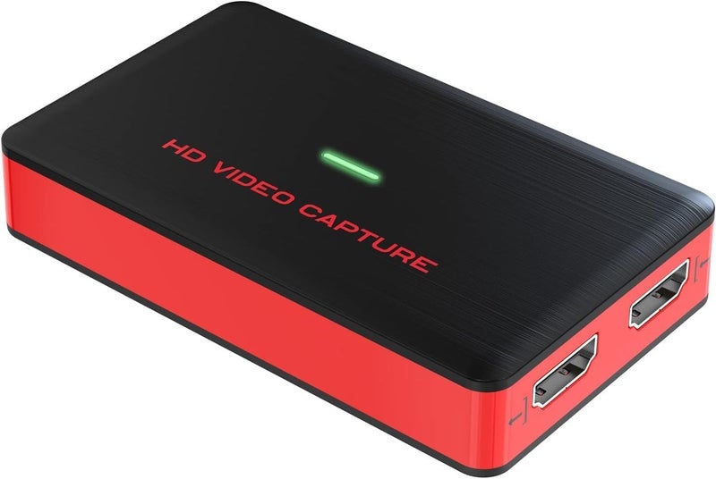 VIXLW كارت التقاط فيديو الألعاب HDMI بدقة 4K، بدقة 1080P و60 إطارًا في الثانية للصوت والفيديو، للألعاب، البث المباشر، كارت التقاط من HDMI إلى USB 3.0 متوافق مع أنظمة Windows وLinux وOs X وXbox 360 وWii U والكمبيوتر الشخصي - Image 1