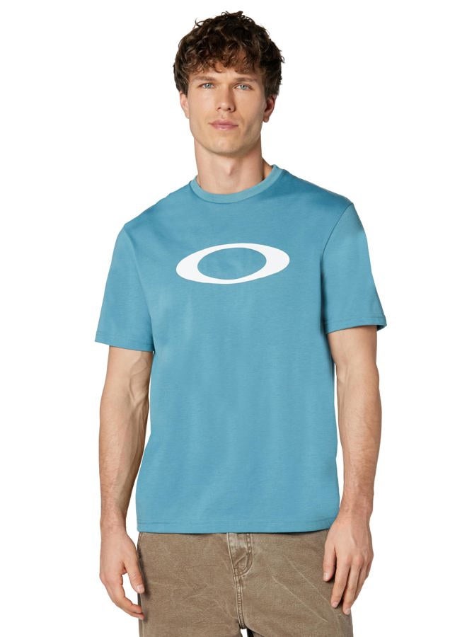 OAKLEY Men's O-Bold Ellipse Tee, Dark Pacific, L - Image 1