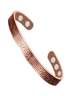 ORiTi Pure Copper Magnetic Therapy bangle of Great Wall for Arthritis, RSI, Carpal Tunnel, Migraines & Fatigue  - Image 1