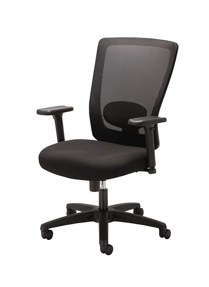 Neo Front Neo Front Ergonomic Visitor Mesh Office Chair – Sleek Grey Design with Breathable Back, Ideal for Conference Rooms, Reception Areas & Waiting Spaces  CH-537B  - Image 2