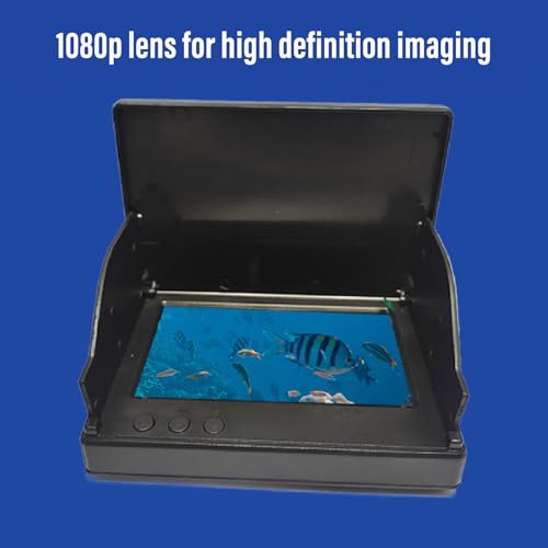 VBESTLIFE Underwater Fishing Camera, 1080P HD LED Camera with 220 Wide View and 4.3 Inch Monitor for Ice Lake Sea Boat Kayak Fishing - Image 4