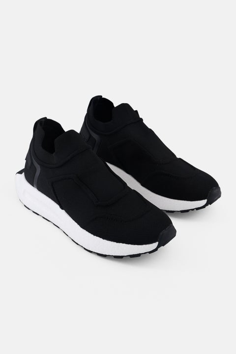Men Slip On Outdoor Shoes, Black