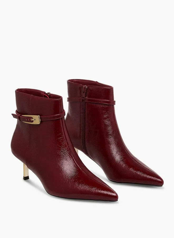 سيليست Women Buckle Detail Ankle Boots
