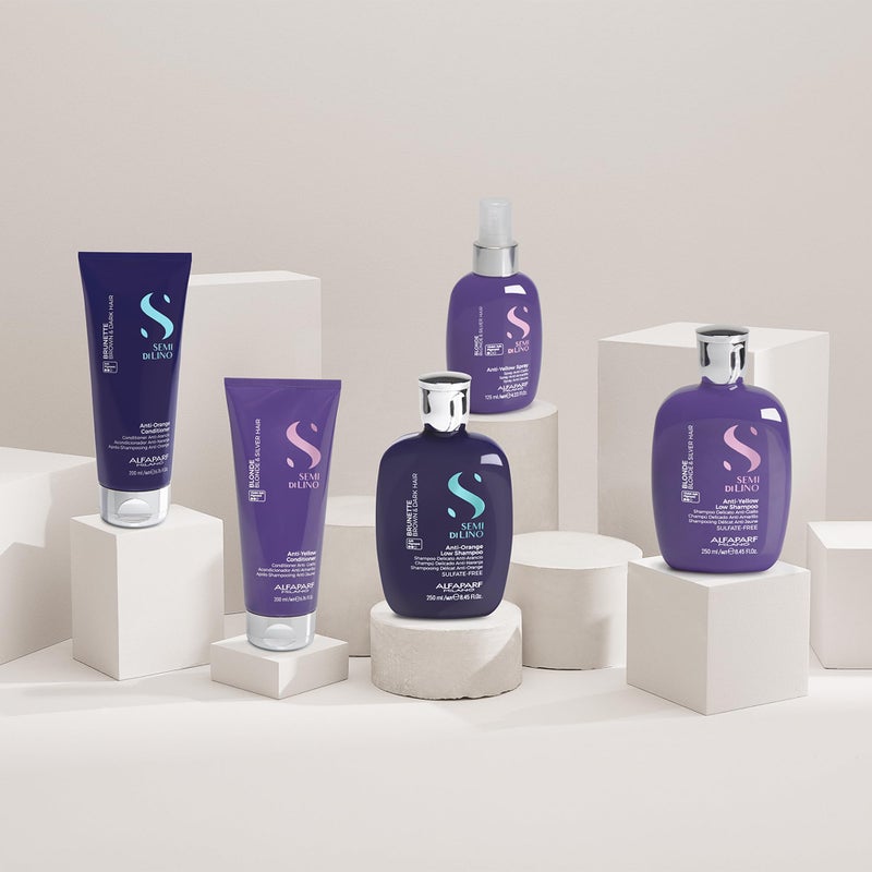 Alfaparf Milano Semi di Lino Sublime Pigments - Blonde Toner for Brassy Hair - Concentrated Toner that Revives Color while Protecting and Maintaining Gloss - Violet Ash .21 (1 Count) - Image 5